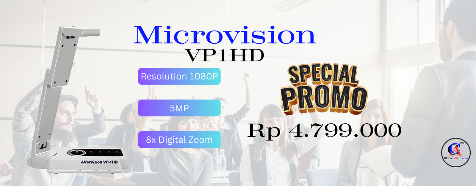 Promo Aver VP1HD Document camera