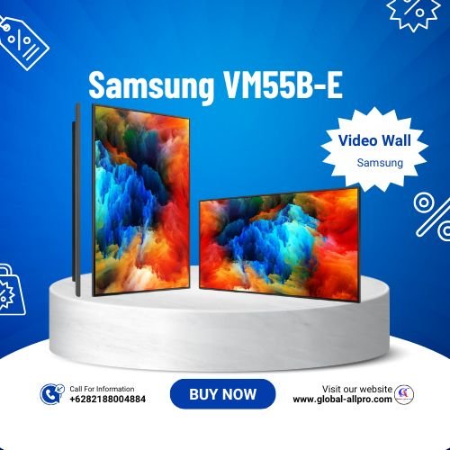 Samsung VM55B-E Video Wall Command Center Pelayanan Publik Dan Pertambangan
