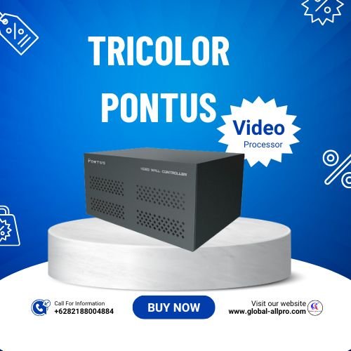 Tricolor Pontus 4 in 8 out/ 8 in 4 out/ 4 in 16 out Manfaat Video Controller Video Wall