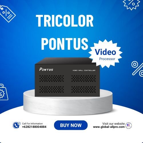 Tricolor Pontus 4 in 8 out/ 8 in 4 out/ 4 in 16 out Manfaat Video Controller Video Wall